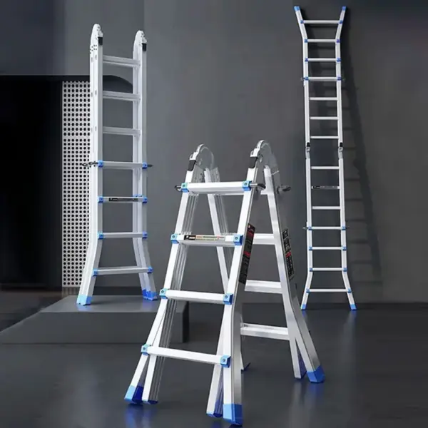 Thang Nhôm Rút Trượt Chữ A DAKITA