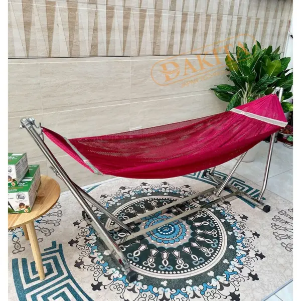 Khung võng INOX đế vuông Đức Lợi DKV-03