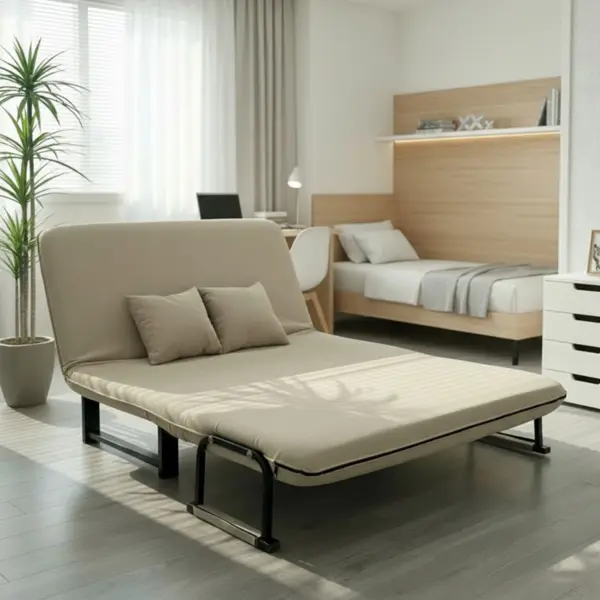 Ghế Sofa Ngã Thành Giường Ngủ Nâng Cao Đầu Tựa Lưng Thương Hiệu DAKITA